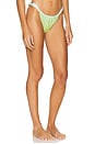 view 2 of 4 Ellery Bikini Bottom in Sky & Chartreuse Ombre