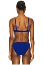 view 3 of 4 The Eva Bikini Top in Maritime Navy