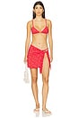 view 4 of 4 The Lulu Bikini Top in Umbrella Print