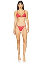 view 4 of 4 The Lulu Bikini Bottom in Umbrella Print