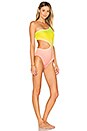 view 2 of 3 The Claudia One Piece in Sunset Ombre