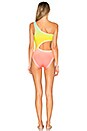 view 3 of 3 The Claudia One Piece in Sunset Ombre