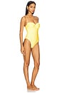 view 3 of 4 The Carmen One Piece in Custard