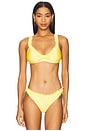 view 1 of 4 The Cassidy Bikini Top in Custard