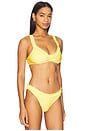 view 2 of 4 The Cassidy Bikini Top in Custard