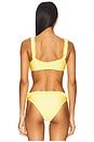 view 3 of 4 The Cassidy Bikini Top in Custard
