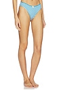view 2 of 4 The Daphne Bikini Bottom in Cosmic Blue