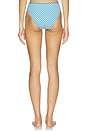 view 3 of 4 The Daphne Bikini Bottom in Cosmic Blue