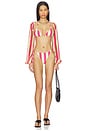 view 4 of 4 HAUT DE MAILLOT DE BAIN IRIS in South Beach Stripe