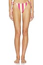 view 1 of 4 The Iris Side Tie Bikini Bottom in South Beach Stripe