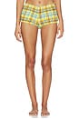 view 1 of 5 The Mimi Short in Multi Plaid