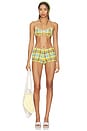 view 4 of 5 The Mimi Short in Multi Plaid