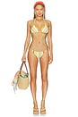 view 4 of 4 The Iris Bikini Top in St. Barths Stripe