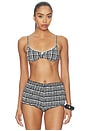 view 1 of 5 The Daphne Bikini Top in Noir