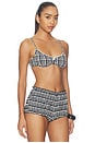 view 2 of 5 The Daphne Bikini Top in Noir