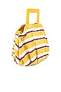 view 3 of 5 BOLSO THE LOLA in Yellow Stripe Terry
