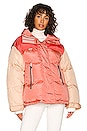 view 2 of 6 Isla Rae Puffer in Rose Pink