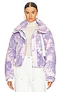 view 1 of 5 Laurel Tia Puffer in Pink & Purple