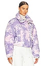 view 3 of 5 Laurel Tia Puffer in Pink & Purple