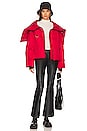 view 6 of 6 Leila Puffer Jacket in Red