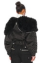 view 5 of 6 Amara Bomber Jacket in Black
