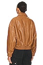 view 3 of 4 Ella Bomber in Camel