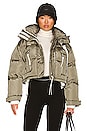 view 1 of 5 Willow Short Puffer in Khaki