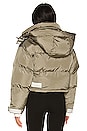 view 4 of 5 Willow Short Puffer in Khaki