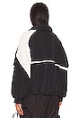 view 4 of 5 Esme Anorak in Black, Soft White & Reflective