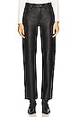 view 1 of 4 Jada Leather Pant in Black