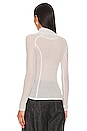 view 3 of 4 Kamila Base Layer Top in Light Grey