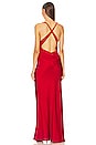 view 3 of 3 VESTIDO DANIELA in Rouge