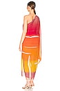 view 4 of 5 Bevagna Tunic in Gradient Orange