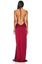 view 3 of 3 VESTIDO JAZMIN in Burgundy