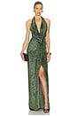 view 1 of 4 Torgiano Dress in Hunter Green
