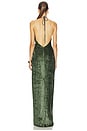 view 3 of 4 Torgiano Dress in Hunter Green