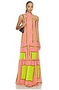 view 1 of 3 VESTIDO DORELIA in Neon Blossom
