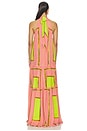 view 3 of 3 VESTIDO DORELIA in Neon Blossom