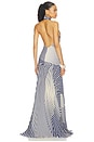 view 3 of 4 VESTIDO LEONORE  in Blue Stripes