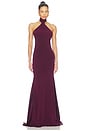 view 1 of 4 VESTIDO FEIST in Mulberry