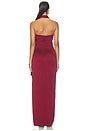 view 4 of 3 Davinia Dress in Burgundy