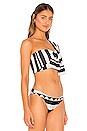 view 2 of 4 Sarni Bikini Top in Black & White