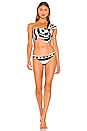 view 4 of 4 Sarni Bikini Top in Black & White