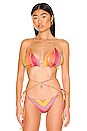 view 1 of 4 X REVOLVE Azucena Bikini Top in Gradient Orange