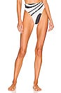 view 1 of 4 BRAGUITA BIKINI PERTICARA in Black & White Ripple