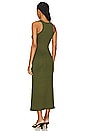 view 3 of 3 Roxanne Scoop Neck Dress in Olive
