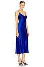 view 2 of 3 Taylor V Neck Dress in Lapis