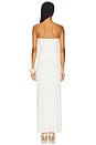 view 3 of 3 Ella Strapless Dress in Gardenia