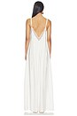 view 3 of 3 Sigrid Relaxed V-neck Dress With Lace in White