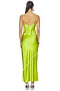 view 3 of 3 Cece Lace Inset Cami Dress in Chartreuse